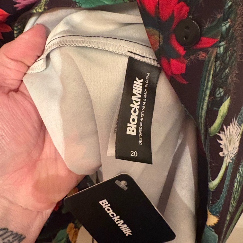 NWT BLACKMILK  Desert Flower WORK IT Skater Dress XL ( AUD20) - Picture 3 of 3
